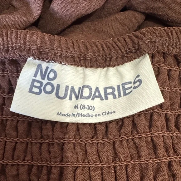 No Boundaries Strapless Brown Dress - Picture 2 of 2